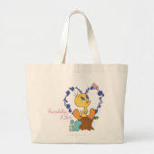 Tweety "Vriendschap en Liefde" Grote Tote Bag (Voorkant)
