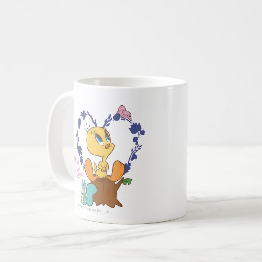 TWEETY™ "Vriendschap en Liefde" Koffiemok (Voorkant links)