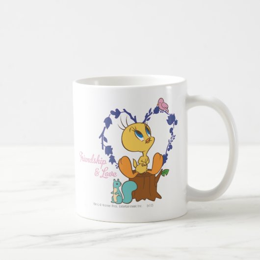 TWEETY™ "Vriendschap en Liefde" Koffiemok (Rechts)