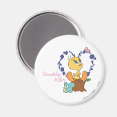 TWEETY™ "Vriendschap en Liefde" Magneet (Voorkant / Achterkant)