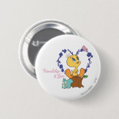 TWEETY™ "Vriendschap en Liefde" Ronde Button 5,7 Cm (Voorkant /achterkant)