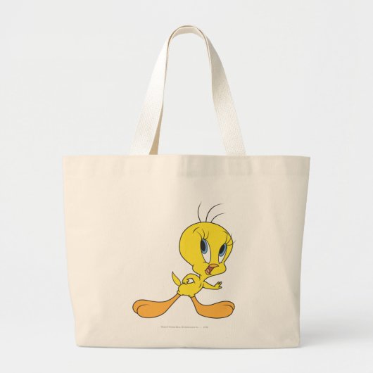 TWEETY™ Wacht Grote Tote Bag (Voorkant)