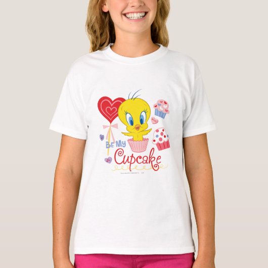 TWEETY™ Wees mijn Cupcake T-shirt (Voorkant)