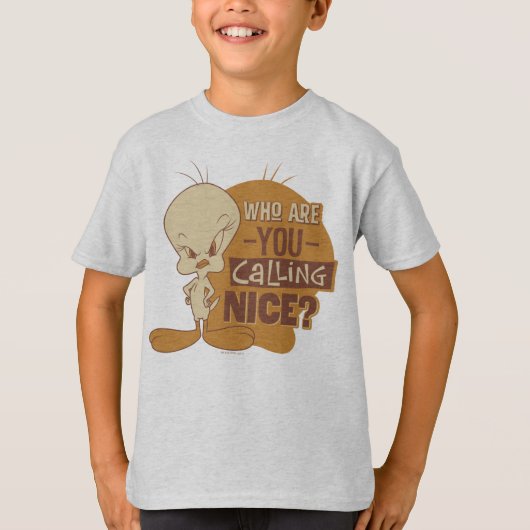 TWEETY™, wie noem je Nice? T-shirt (Voorkant)