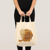 TWEETY™, wie noem je Nice? Tote Bag (Voorkant (product))