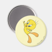 TWEETY™ Zie me vliegen Magneet (Voorkant / Achterkant)