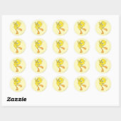 TWEETY™ Zie me vliegen Ronde Sticker (Vel)