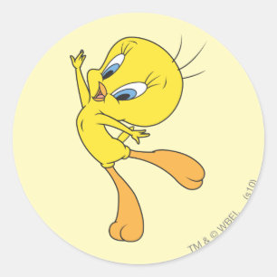 TWEETY™ Zie me vliegen Ronde Sticker