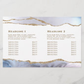 Tweevoudig brochure grijs blauw agaat (Achterkant)