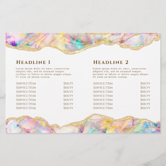 tweevoudig brochure over optisch ontwerp (Achterkant)