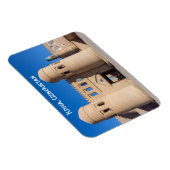 Tweevoudig getwijnd West Gate - Khiva, Oezbekistan Magneet (Rechterzijde)