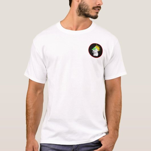 Tweevoudig katoennet t-shirt (Voorkant)