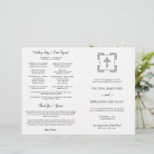 Tweevoudig Spaans katholiek huwelijksprogramma (Staand voorkant)