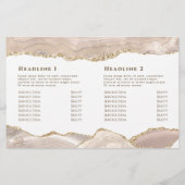 Tweevoudige brochure voor ivoren goudmakerij (Achterkant)