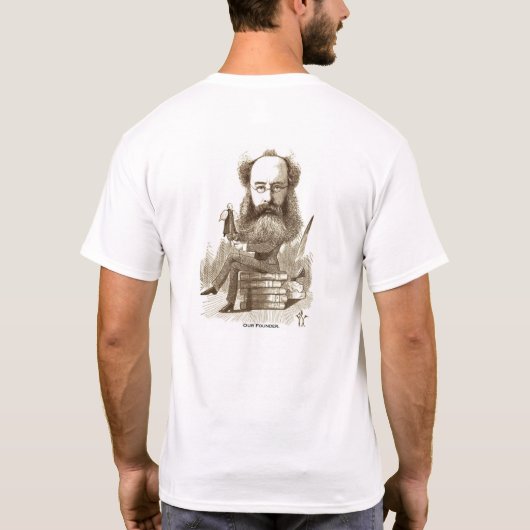 Tweewekelijks Review Shirt van handelslieden (Achterkant)