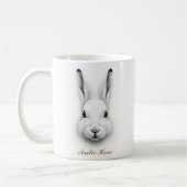 Tweezijdig Arctic Hare Coffee Mok ontwerp (Links)