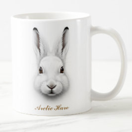 Tweezijdig Arctic Hare Coffee Mok ontwerp
