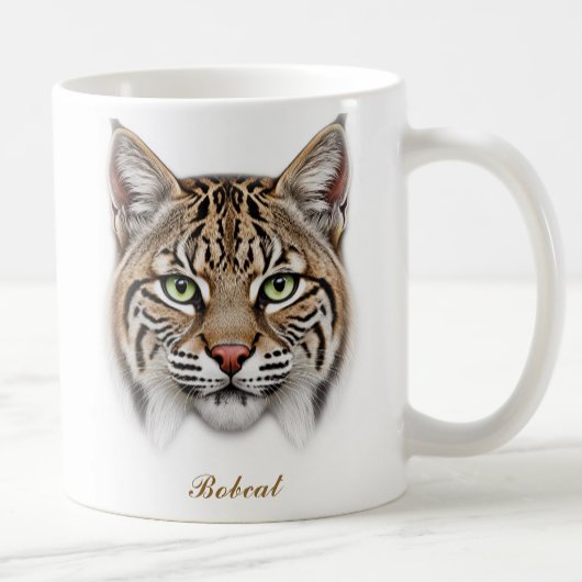 Tweezijdig Bobcat Coffee Mok ontwerp