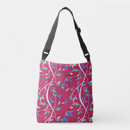 Tweezijdig Boho Chic Blad Ontwerp Crossbody Tas