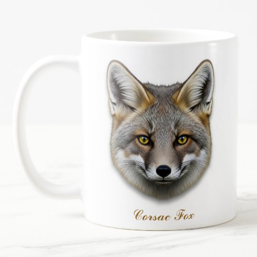Tweezijdig Corsac Fox Coffee Mok ontwerp