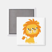 Tweezijdig de kleinste cartoon leeuw magneet (Voorkant / Achterkant)