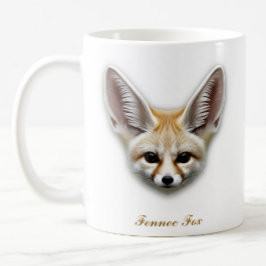 Tweezijdig Fennec Fox Coffee Mok ontwerp