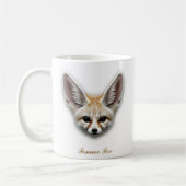 Tweezijdig Fennec Fox Coffee Mok ontwerp (Links)