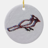 Tweezijdig kantelvormig kantelvormig keramisch ornament (Achterkant)