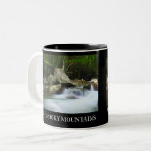 Tweezijdig koffiebeker Great Smoky Mountains Tweekleurige Koffiemok (Voorkant links)