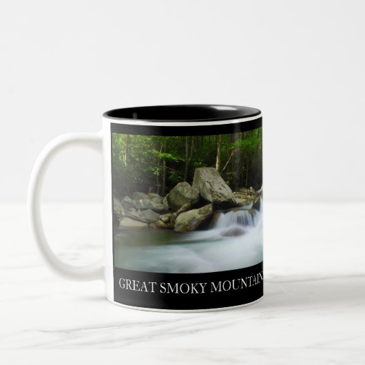 Tweezijdig koffiebeker Great Smoky Mountains Tweekleurige Koffiemok (Links)