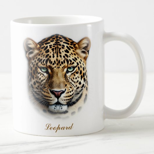 Tweezijdig Leopard Coffee Mok ontwerp