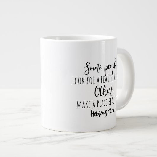 Tweezijdig - mok gigantische koffiemok (Voorkant rechts)