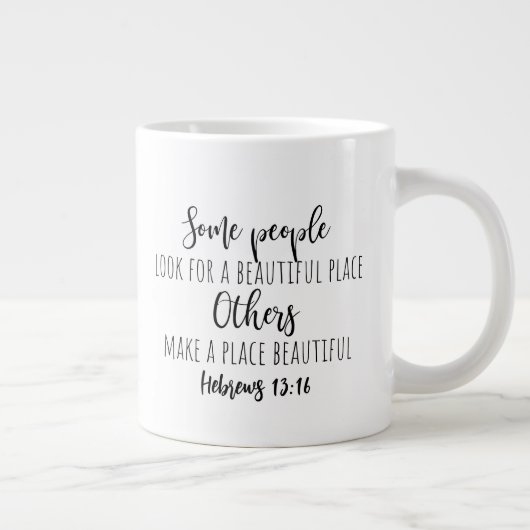 Tweezijdig - mok gigantische koffiemok (Rechts)