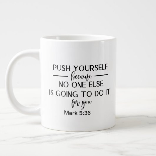 Tweezijdig - mok gigantische koffiemok (Links)