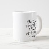 Tweezijdig - mok gigantische koffiemok (Voorkant rechts)