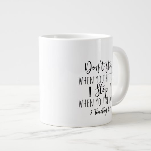 Tweezijdig - mok gigantische koffiemok (Voorkant rechts)