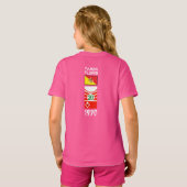 Tweezijdig oppervlak van de T-shirt voor de WARTS (Achterkant volledig)