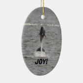 tweezijdig ornament van dolfijnen (Rechts)