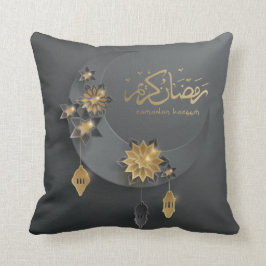 Tweezijdig Papier gesneden Ramadan lantaarns & maa Kussen