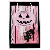 Tweezijdig "Peek a Boo" Baby shower Medium Cadeauzakje (Voorkant)