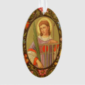 Tweezijdig smet-sint-wetrence van Rome (PM 04) Acr Ornament (voorkant)