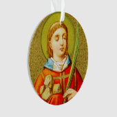 Tweezijdig steven (PL 08a) Cirkel acryl Ornament (voorkant)