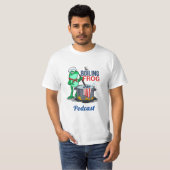 Tweezijdig T-shirt (wit) (Voorkant volledig)
