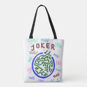 Tweezijdig Tas van Mah Jongg Joker (Achterkant)
