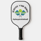 Tweezijdig, uniek ontworpen pickleball paddle (Voorkant)
