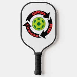 Tweezijdig, uniek ontworpen pickleball paddle