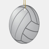 Tweezijdig Volleybalversieringsmiddel Keramisch Ornament (Rechts)