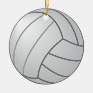 Tweezijdig Volleybalversieringsmiddel Keramisch Ornament