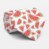 Tweezijdig watermeloen met meerdere stropdassen (Opgerold)
