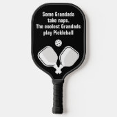 💗 tweezijdige aangepaste tekst en foto-pickleball pickleball paddle (Achterkant)